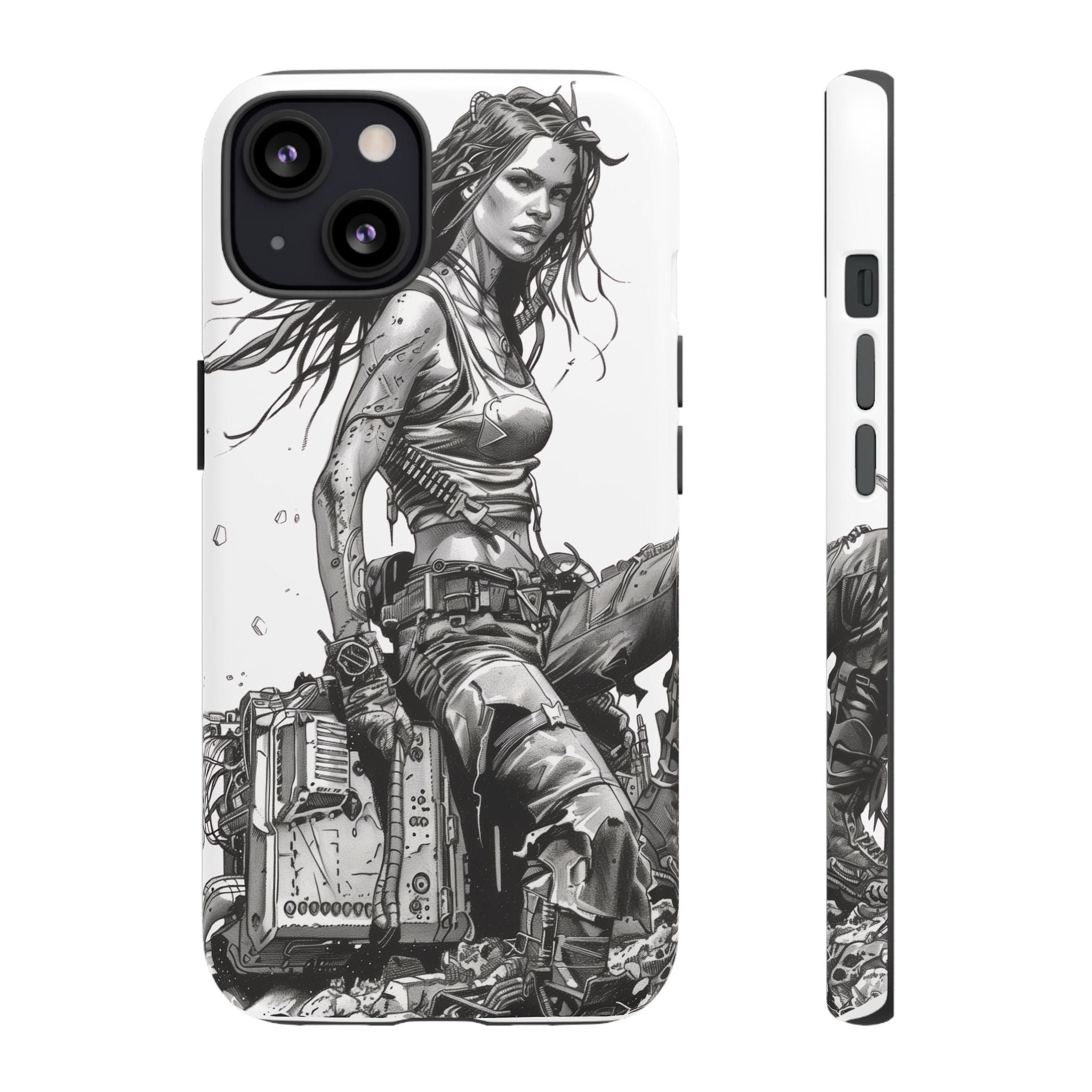 Tough Phone Case — Post-Apocalyptic Warrior
