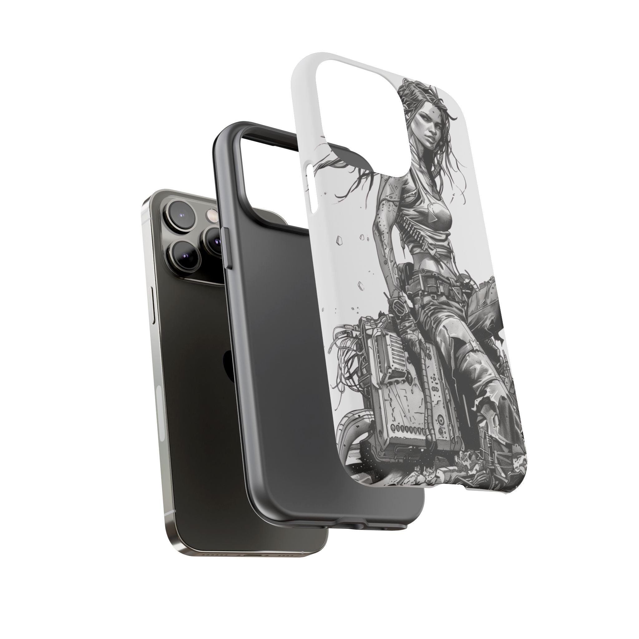 Tough Phone Case — Post-Apocalyptic Warrior