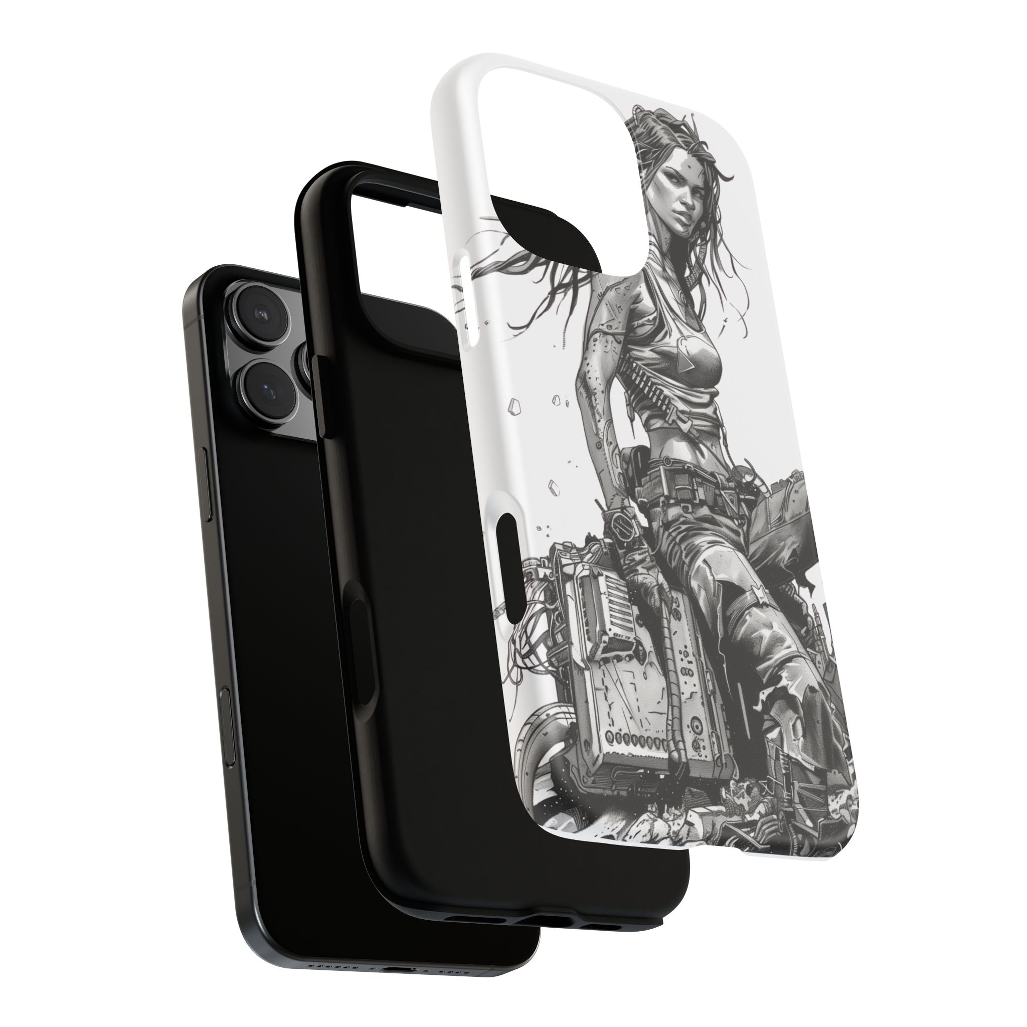 Tough Phone Case — Post-Apocalyptic Warrior