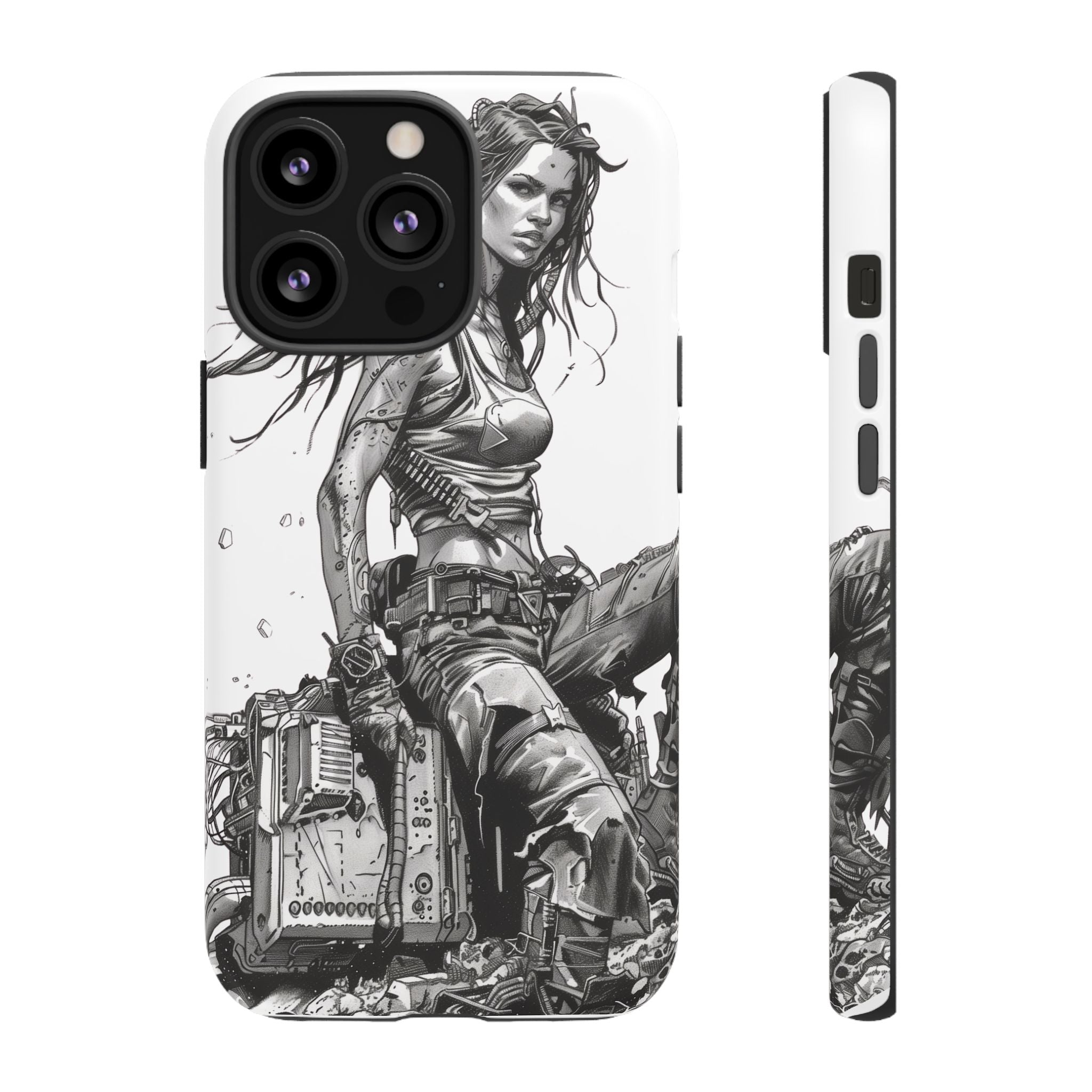 Tough Phone Case — Post-Apocalyptic Warrior