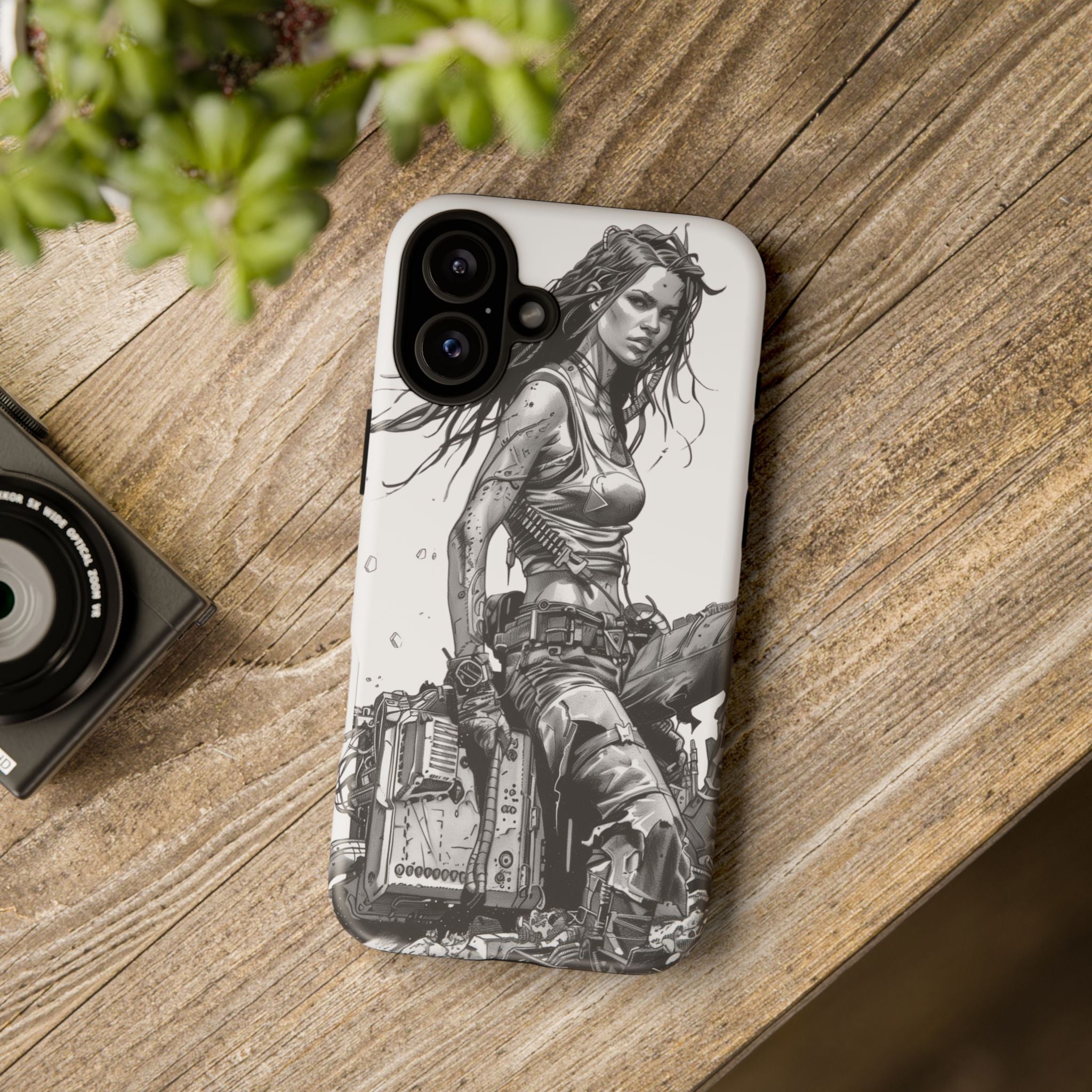 Tough Phone Case — Post-Apocalyptic Warrior