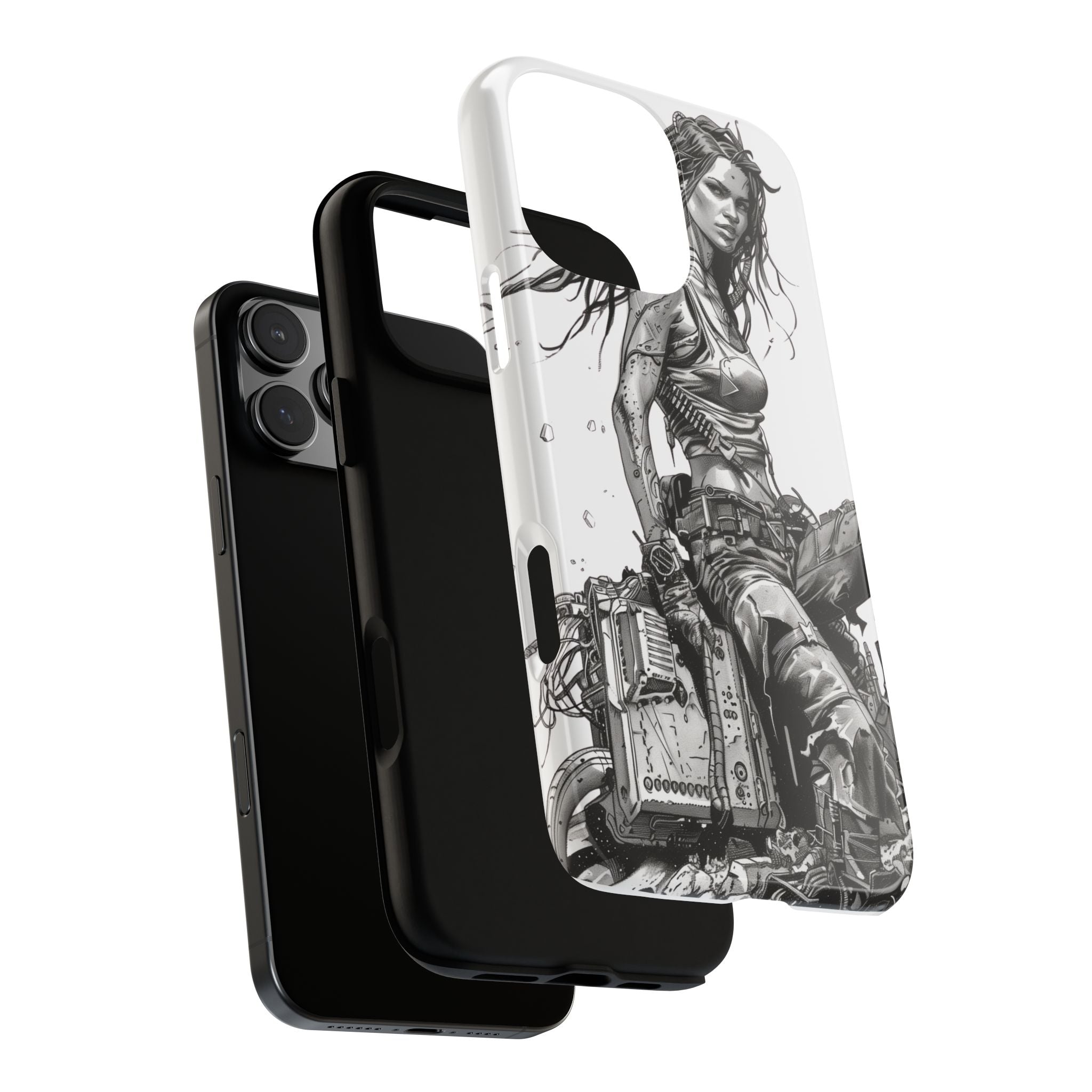 Tough Phone Case — Post-Apocalyptic Warrior