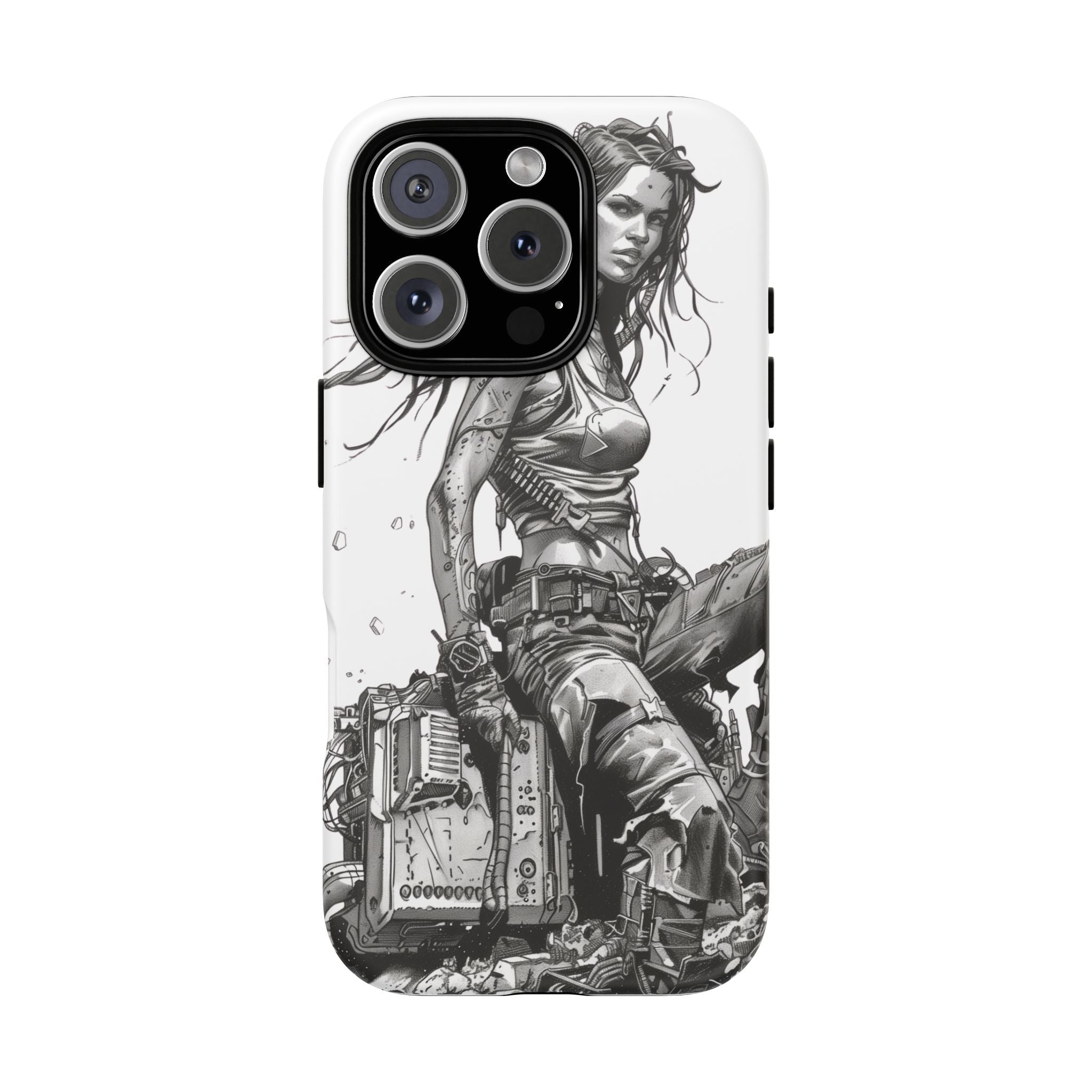 Tough Phone Case — Post-Apocalyptic Warrior