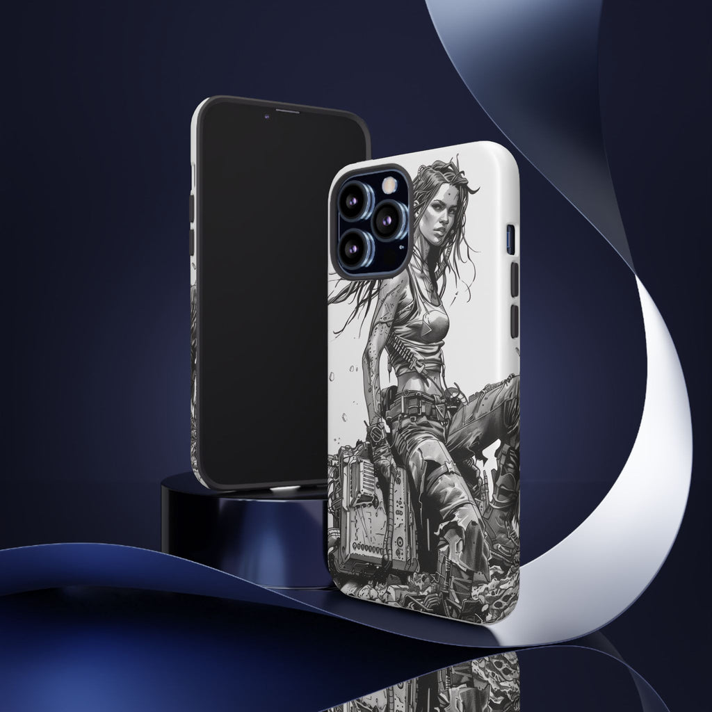 Tough Phone Case — Post-Apocalyptic Warrior