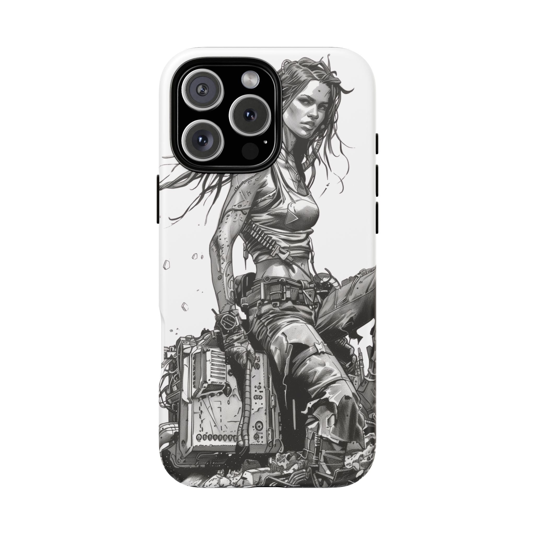 Tough Phone Case — Post-Apocalyptic Warrior