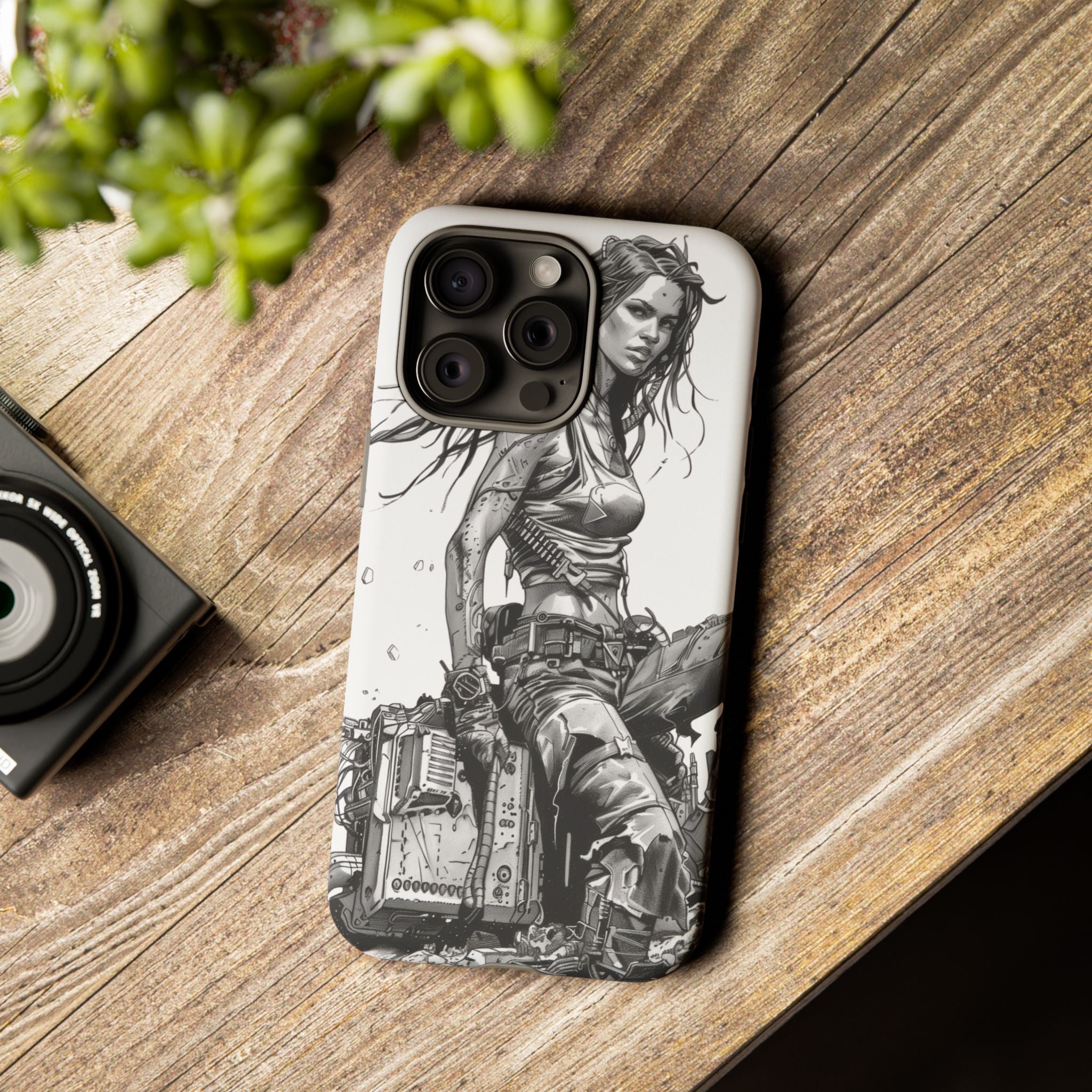 Tough Phone Case — Post-Apocalyptic Warrior