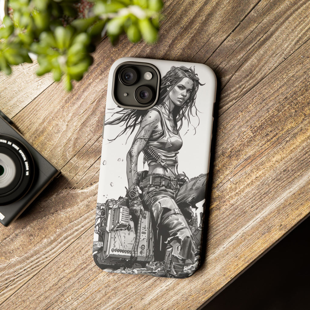 Tough Phone Case — Post-Apocalyptic Warrior
