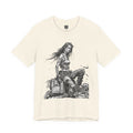 Graphic Tee — Cyberpunk Wasteland Survivor